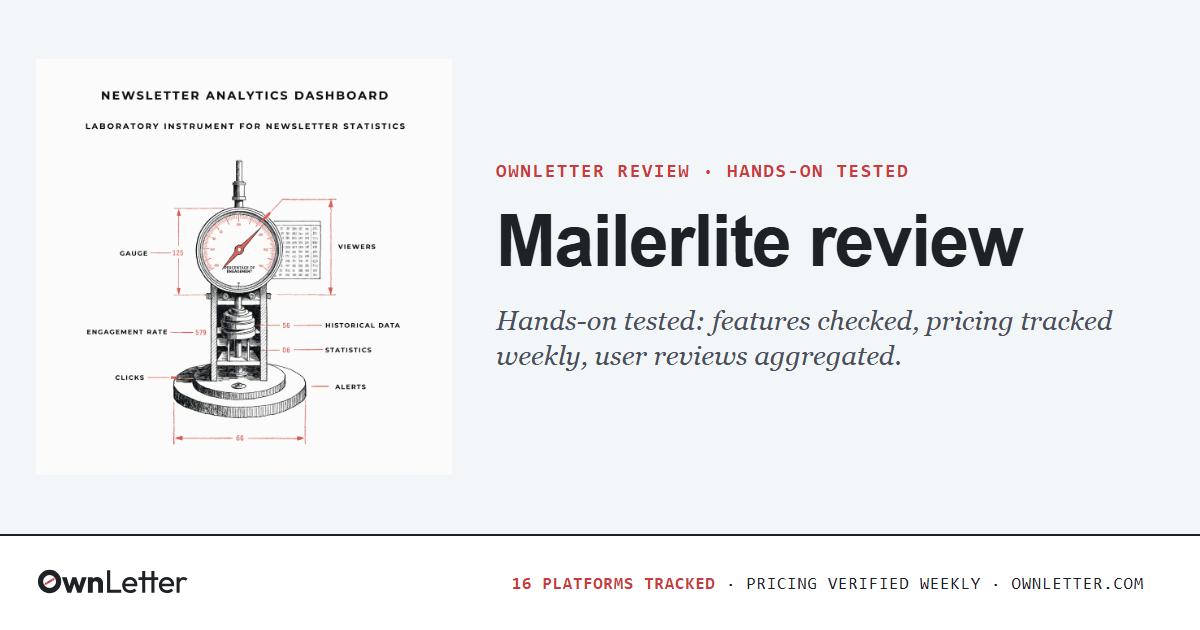 mailerlite.com product image